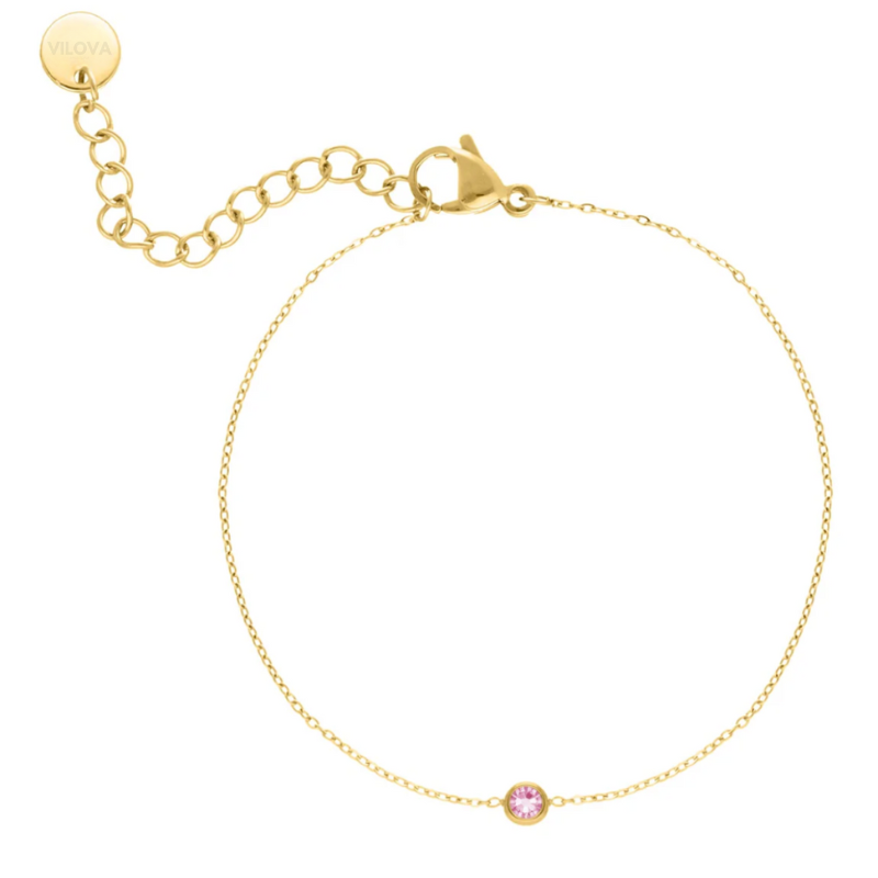 Birthstone Bracelet - Draag je kleinkinderen altijd dichtbij je