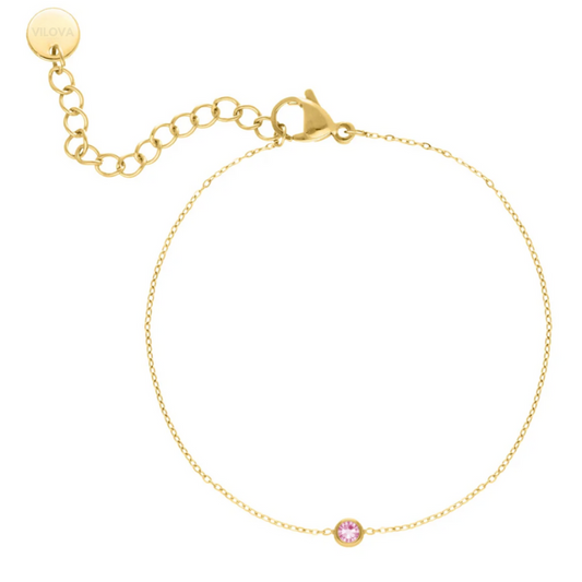 Birthstone Bracelet - Draag je kleinkinderen altijd dichtbij je