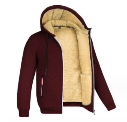 Alex | Ultieme Comfort Fleece Cardigan met Kap max