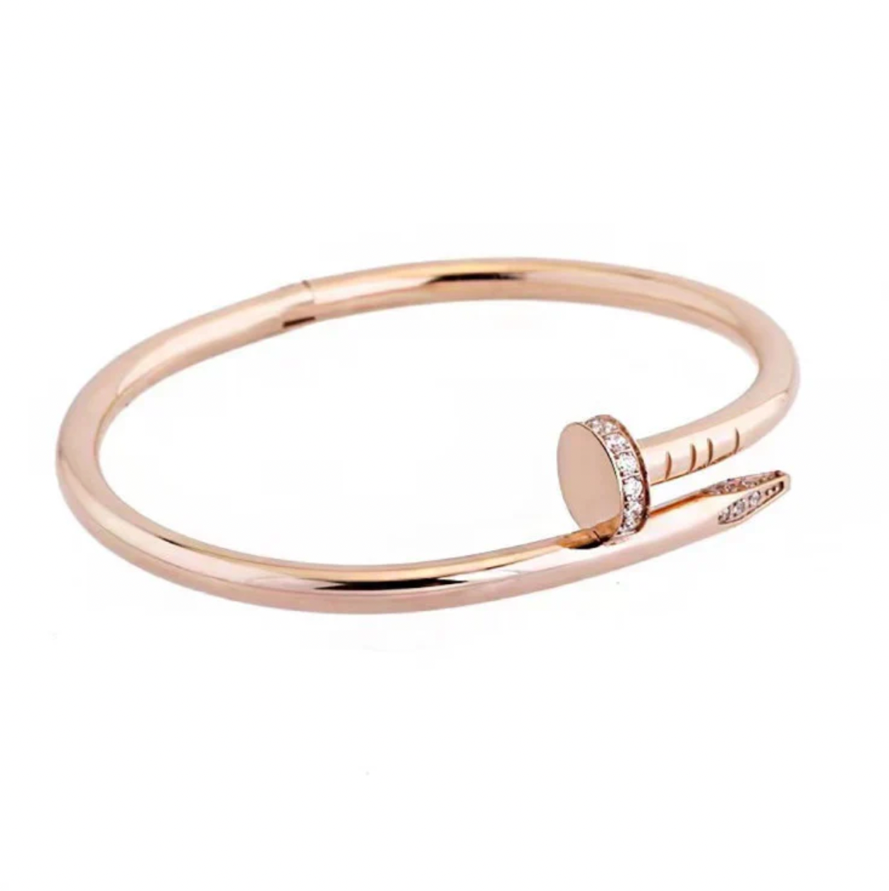 Luxe Pin Cuff - Diamond Bracelet