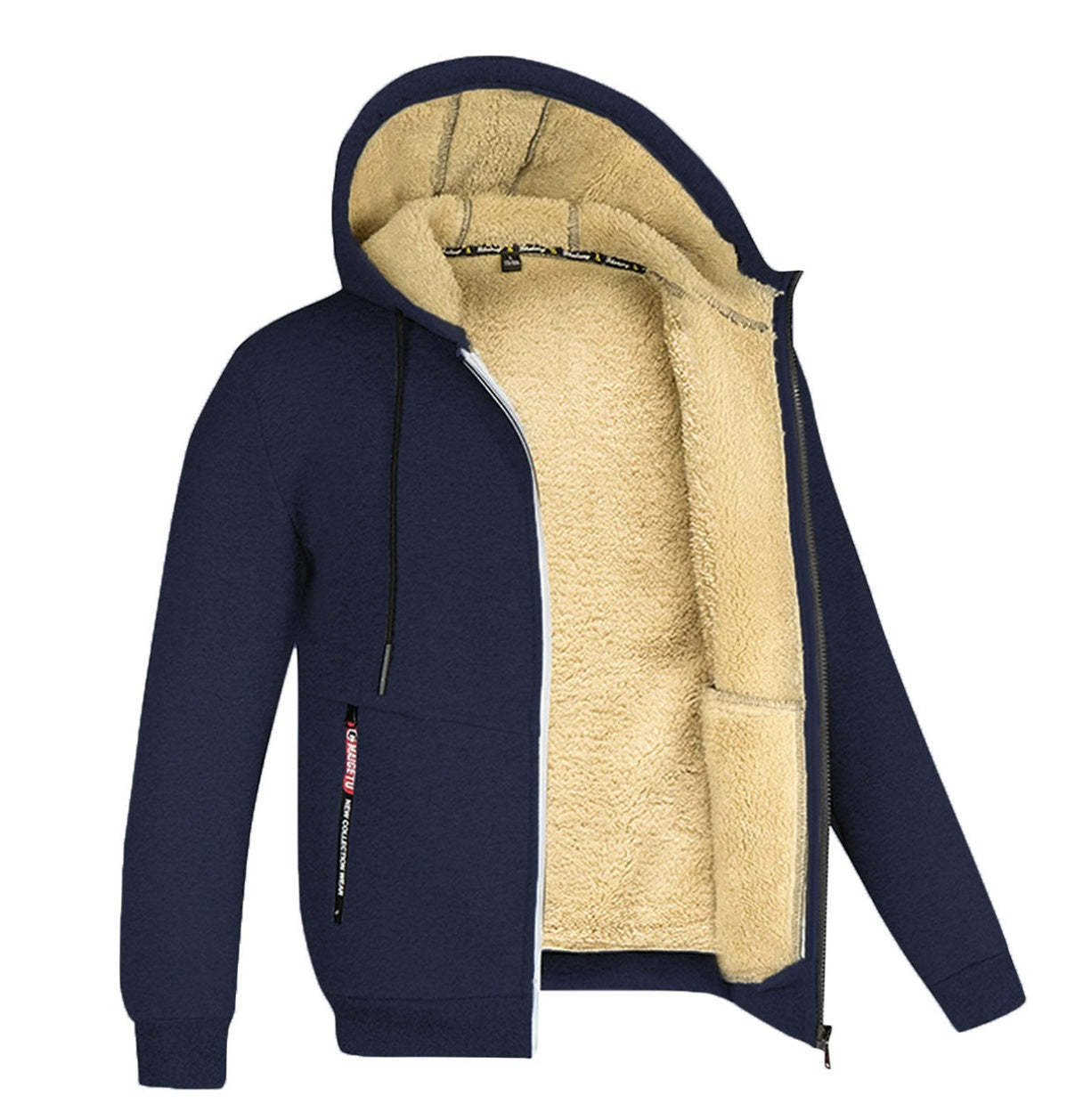 Alex | Ultieme Comfort Fleece Cardigan met Kap max