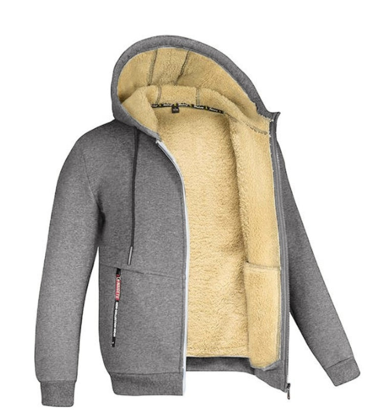 Alex | Ultieme Comfort Fleece Cardigan met Kap max