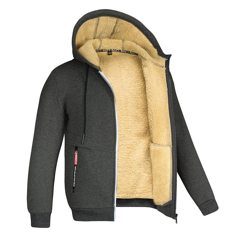 Alex | Ultieme Comfort Fleece Cardigan met Kap max