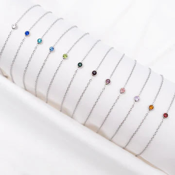 Birthstone Bracelet - Draag je kleinkinderen altijd dichtbij je